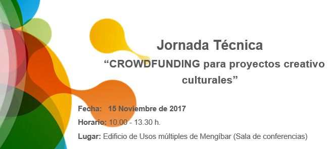Crowdfunding en Mengíbar. Noviembre Cultural