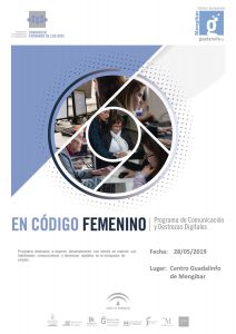 En Código Femenino. Mengíbar 28 de Mayo de 2019 Centro Guadalinfo de Mengíbar