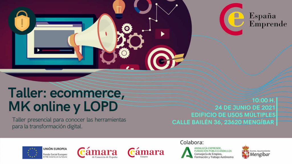Taller formativo en Mengíbar sobre Comercio Electrónico, Marketing Online y LOPD